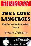 Summary - the 5 Love Languages